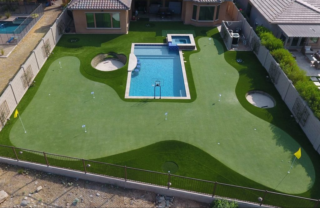 Signature Putting Green Projects Celebrity Greens
