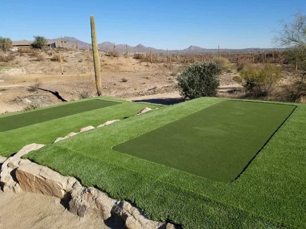 Artificial Grass Tee Line, Driving Range & Tee Box Design & Installation