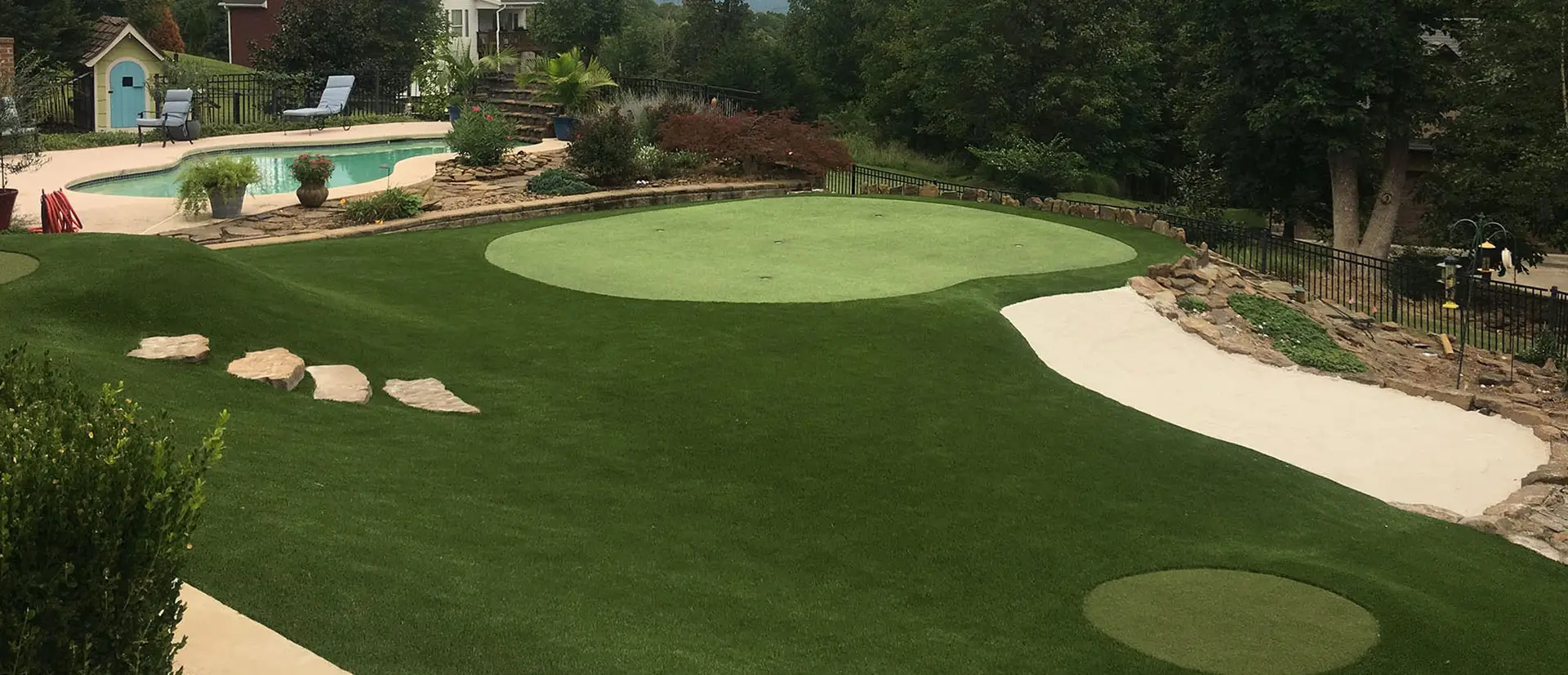 backyard golf complex designers and installers