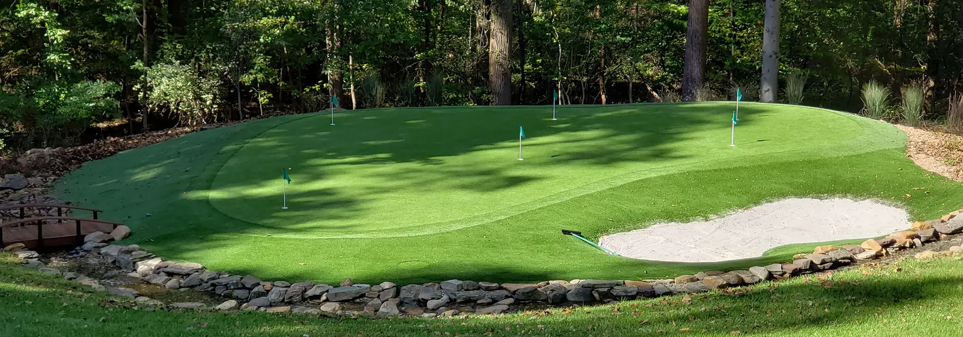 backyard putting green designers