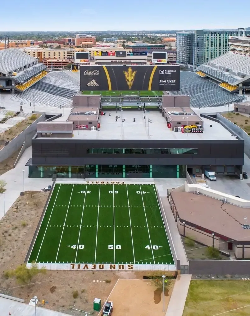 ASU synthetic turf practice field by Celebrity Greens