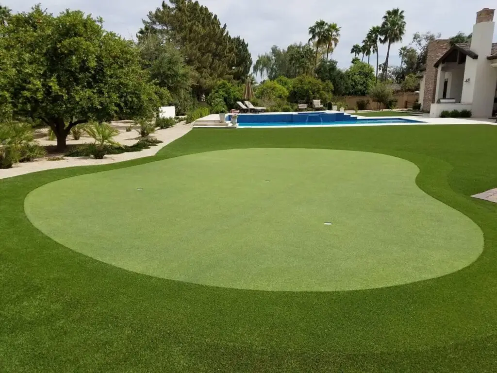 private golf green design